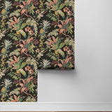 880091WR Malay Botanic peel and stick wallpaper roll from Tommy Bahama Home