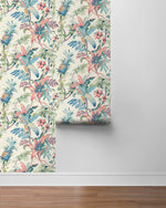 880092WR Malay Botanic peel and stick wallpaper roll from Tommy Bahama Home