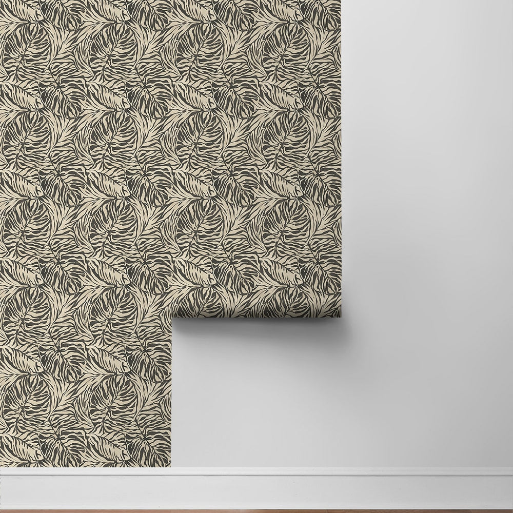 
                  
                    880160WR zebra leaf peel and stick wallpaper roll from Tommy Bahama Home
                  
                