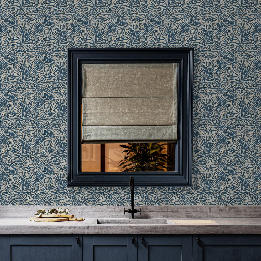 
                  
                    880161WR zebra leaf peel and stick wallpaper kitchen from Tommy Bahama Home
                  
                