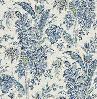 880240WR Cayo Vista Paisley Peel and Stick Removable Wallpaper from Say Decor