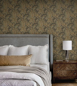 880242WR Cayo Vista Paisley Peel and Stick Removable Wallpaper Bedroom from Say Decor