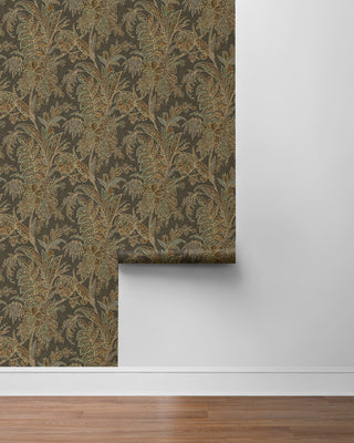 880242WR Cayo Vista Paisley Peel and Stick Removable Wallpaper Roll from Say Decor