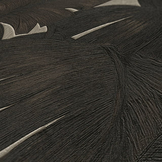 962401X Paragon Palm unpasted vinyl wallpaper detail from Versace