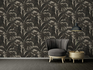 962401X Paragon Palm unpasted vinyl wallpaper living room from Versace