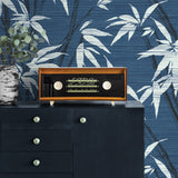 AF40202 bamboo botanical wallpaper decor from Seabrook Designs