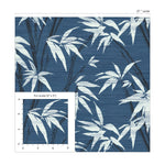 AF40202 bamboo botanical wallpaper scale  from Seabrook Designs