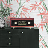 AF40206 bamboo botanical wallpaper decor from Seabrook Designs