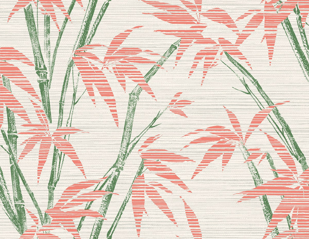 AF40206 bamboo botanical wallpaper from Seabrook Designs