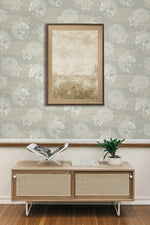 AF40608 koi fish wallpaper entryway from Seabrook Designs