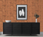 AF40906 geometric block unpasted wallpaper entryway from Seabrook Designs