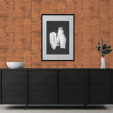 AF40906 geometric block unpasted wallpaper entryway from Seabrook Designs