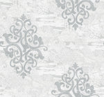 AF41108 damask unpasted wallpaper from Seabrook Designs