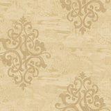 AF41115 damask unpasted wallpaper from Seabrook Designs