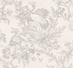 AF41300 crane toile unpasted wallpaper from Seabrook Designs