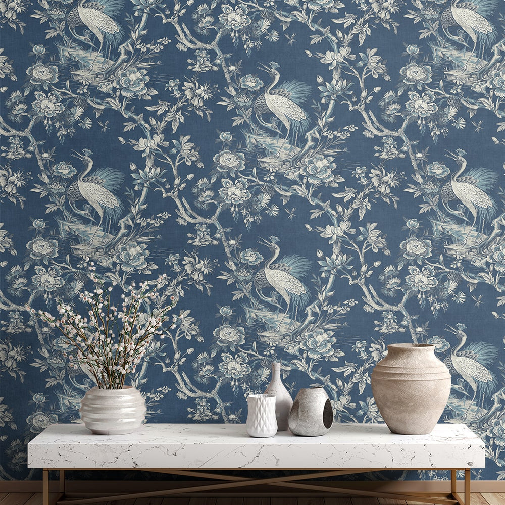
                  
                    AF41302 crane toile unpasted wallpaper entryway from Seabrook Designs
                  
                
