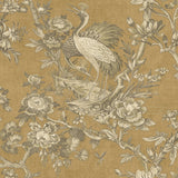 AF41305 crane toile unpasted wallpaper from Seabrook Designs