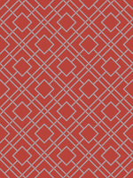 AF41401 geometric lattice wallpaper from Seabrook Designs