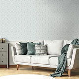 AF41404 geometric lattice wallpaper living room from Seabrook Designs