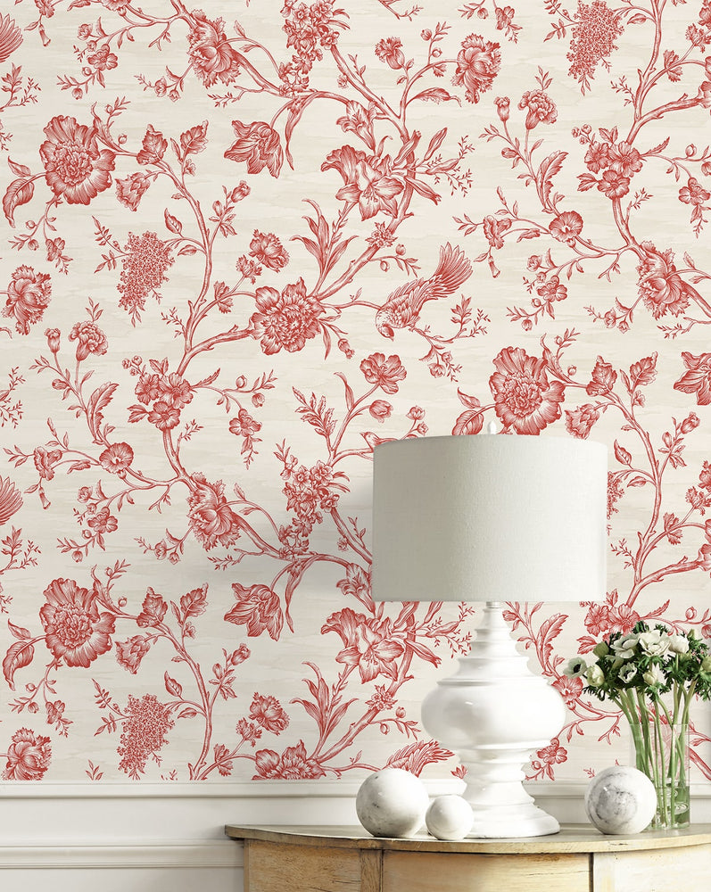 AF41501 chinoiserie wallpaper decor from Seabrook Designs