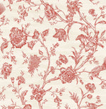 Stoney Brook Floral Unpasted Wallpaper