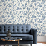 AF41502 chinoiserie wallpaper living room from Seabrook Designs