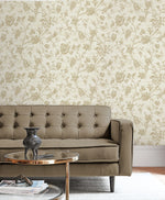 AF41505 chinoiserie wallpaper living room from Seabrook Designs