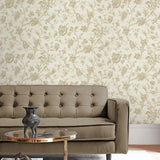 AF41505 chinoiserie wallpaper living room from Seabrook Designs
