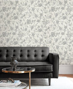 AF41508 chinoiserie wallpaper living room from Seabrook Designs