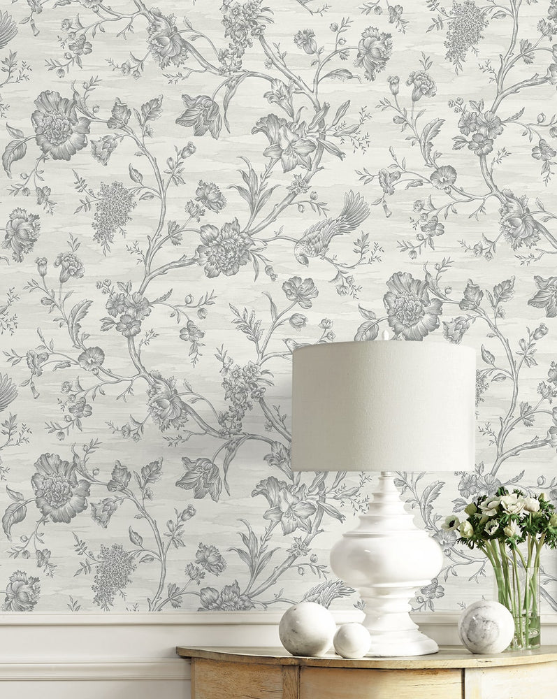 AF41508 chinoiserie wallpaper decor from Seabrook Designs