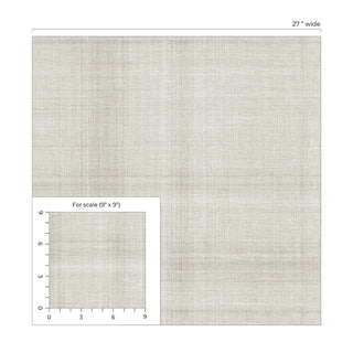 AG60500 Bali Tropical Oasis Faux Linen Embossed Vinyl Unpasted Wallpaper Scale at Say Decor