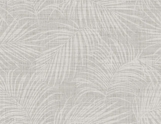 AG60908 Bali Tropical Jiva Palm Leaf Botanical Embossed Vinyl Unpasted Wallpaper from Say Decor