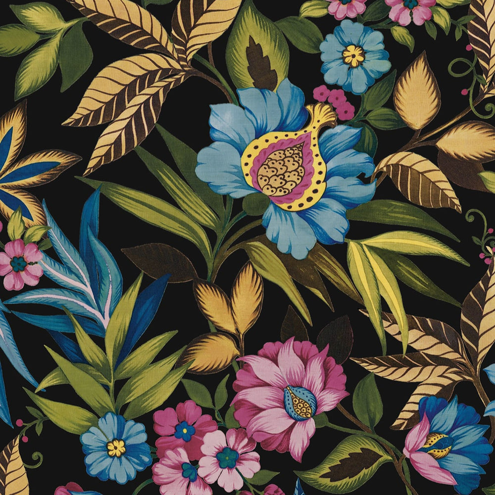 Bali Tropical Raya Tropical Floral Unpasted Wallpaper – Say Decor LLC