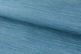 BV30402 Caribbean Sea Coastal Faux Hemp Embossed Vinyl Unpasted Wallpaper Roll from Say Decor