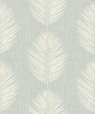 CC20802 California Coastal Saltair Palm Leaf Unpasted Wallpaper from the California Coastal collection by Seabrook Designs