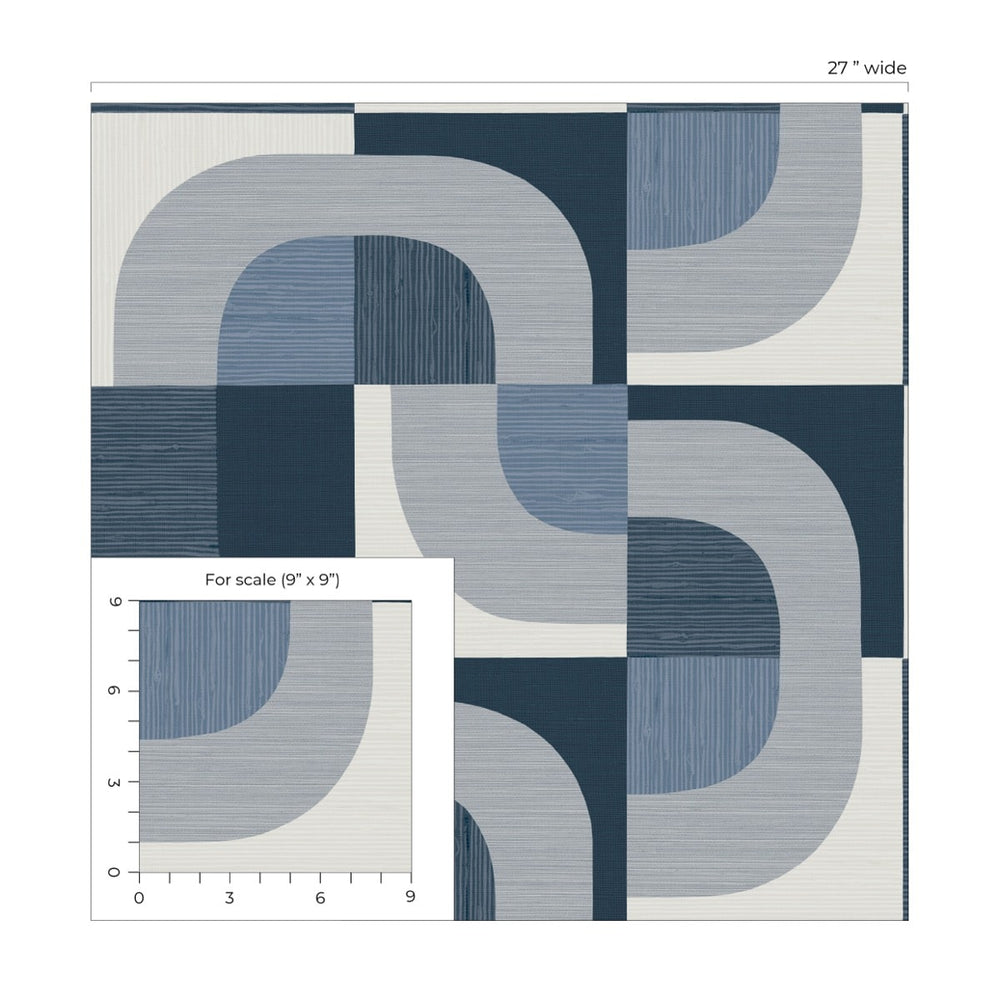 
                  
                    CP90102 geometric textured vinyl wallpaper scale from the A Lot More Textures collection by Seabrook Designs
                  
                