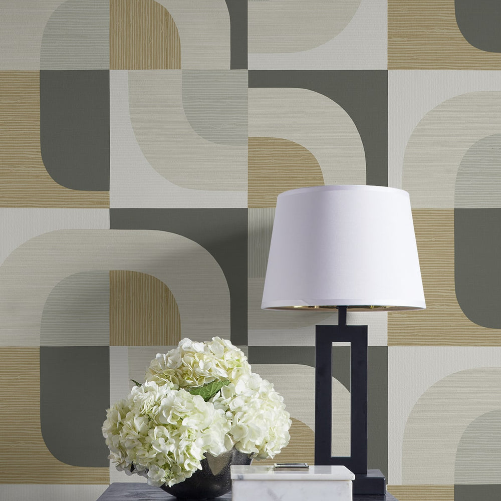 
                  
                    CP90105 geometric textured vinyl wallpaper decor from the A Lot More Textures collection by Seabrook Designs
                  
                