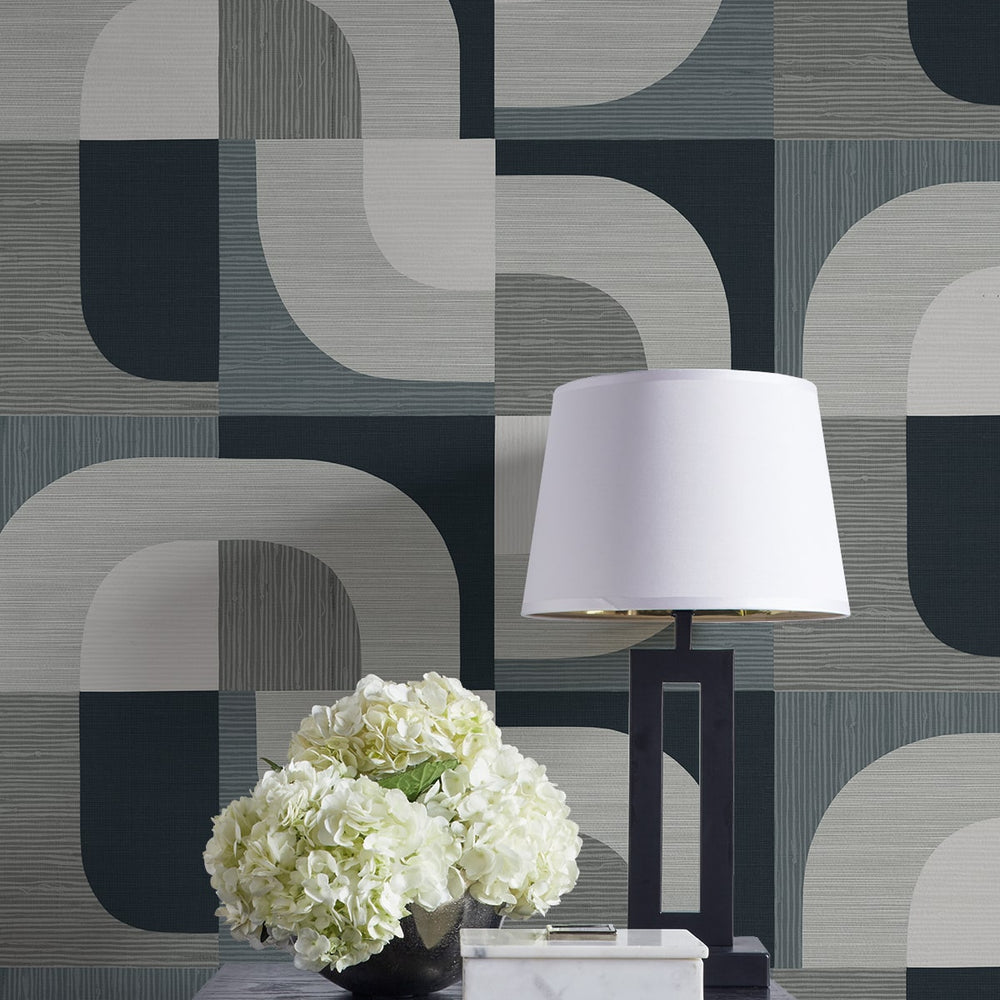 
                  
                    CP90108 geometric textured vinyl wallpaper decor from the A Lot More Textures collection by Seabrook Designs
                  
                