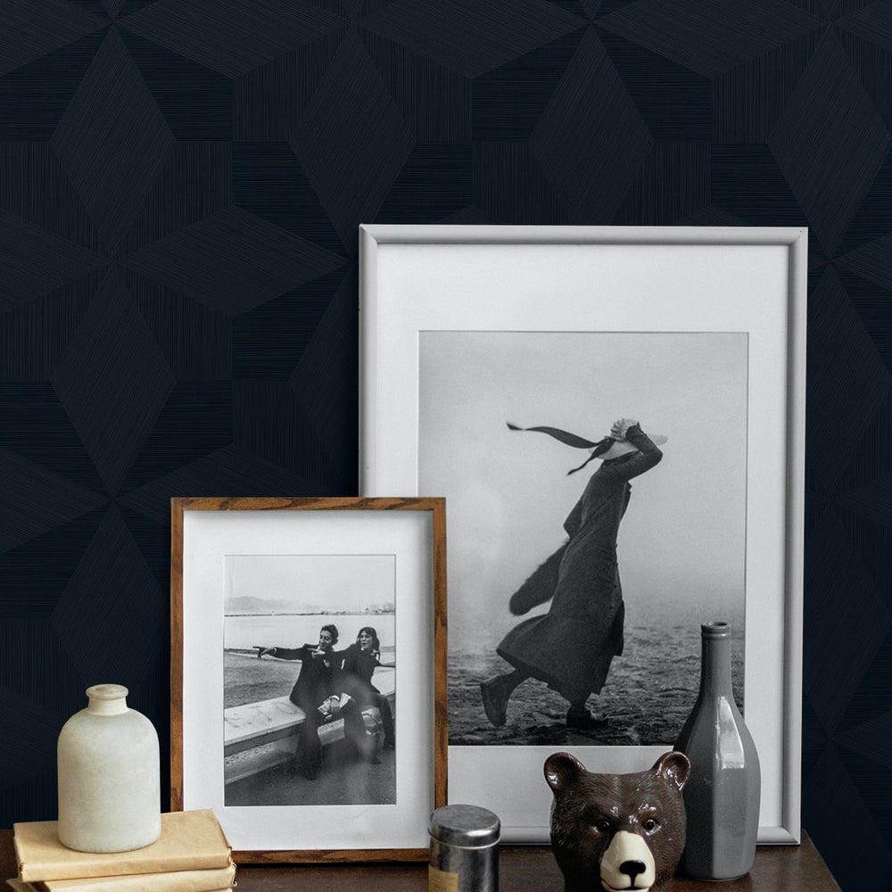 
                  
                    CP90502 geometric textured vinyl wallpaper decor from Seabrook Designs
                  
                