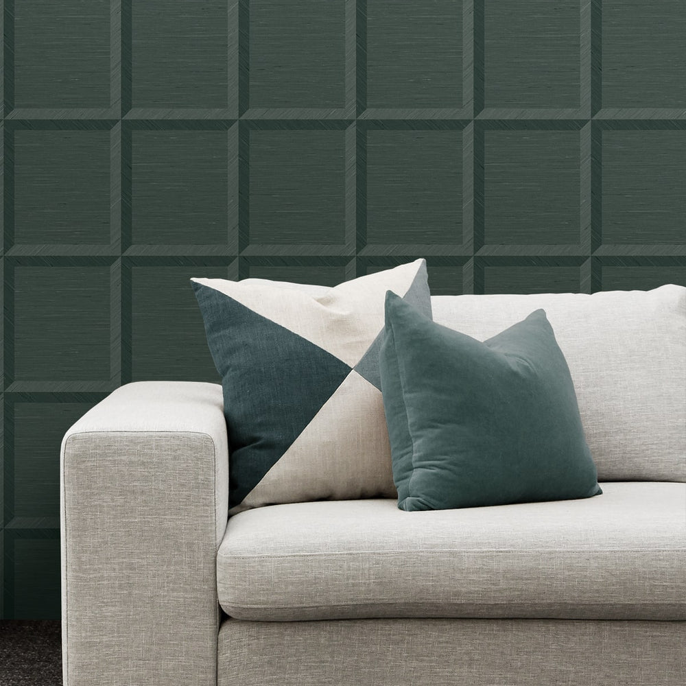 
                  
                    CP90804 geometric textured vinyl unpasted wallpaper living room from the A Lot More Textures collection by Seabrook Designs
                  
                