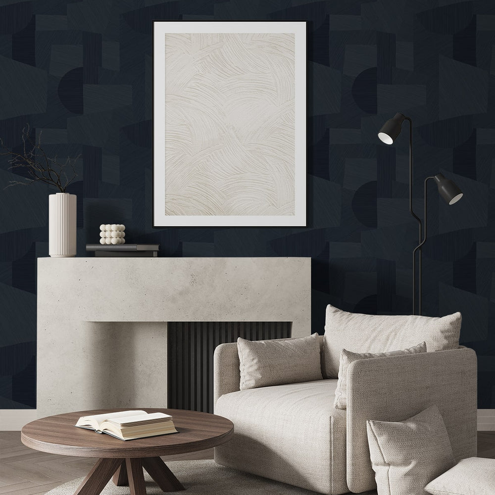 
                  
                    CP91002 geometric textured vinyl unpasted wallpaper living room from the A Lot More Textures collection by Seabrook Designs
                  
                