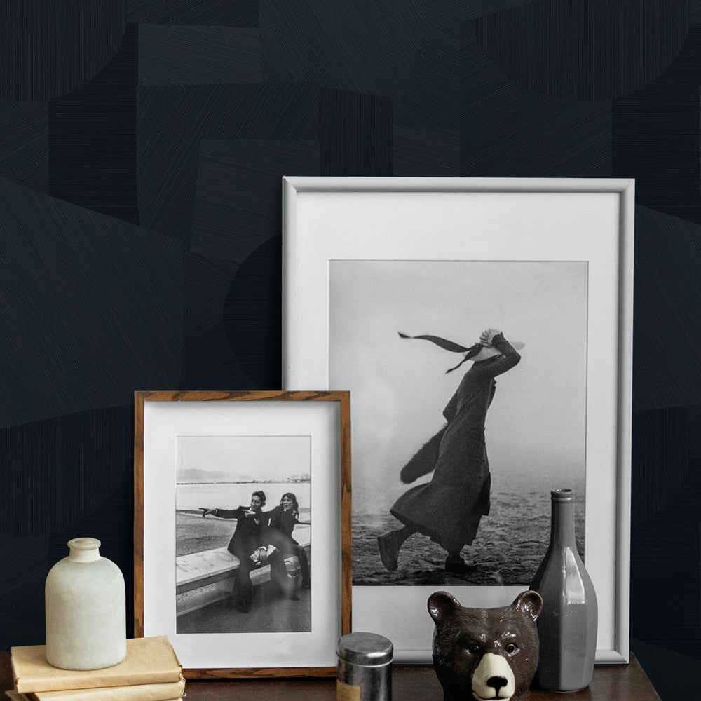
                  
                    CP91002 geometric textured vinyl unpasted wallpaper decor from the A Lot More Textures collection by Seabrook Designs
                  
                
