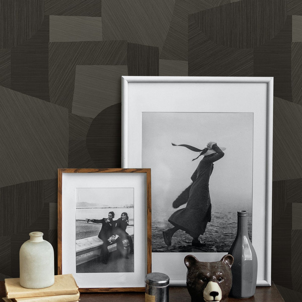 
                  
                    CP91006 geometric textured vinyl unpasted wallpaper decor from the A Lot More Textures collection by Seabrook Designs
                  
                
