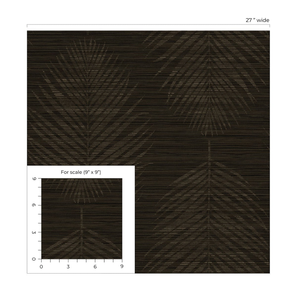 
                  
                    CP91106 palm leaf textured vinyl wallpaper scale from the A Lot More Textures collection by Seabrook Designs
                  
                