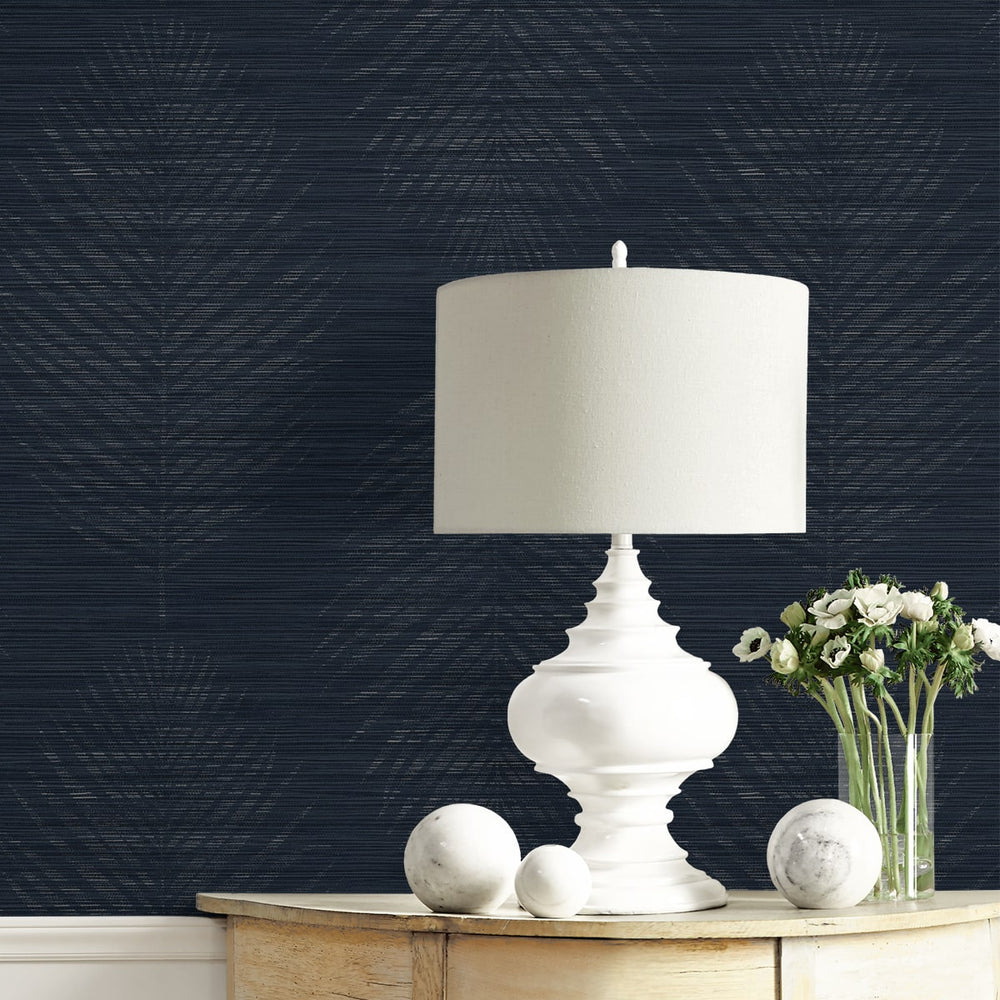 
                  
                    CP91108 palm leaf textured vinyl wallpaper decor from the A Lot More Textures collection by Seabrook Designs
                  
                