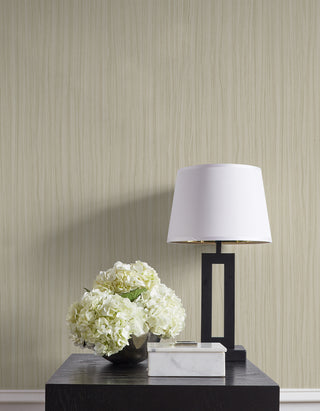 CP91705 stria faux vinyl textured wallpaper living room from the A Lot More Textures collection by Seabrook Designs