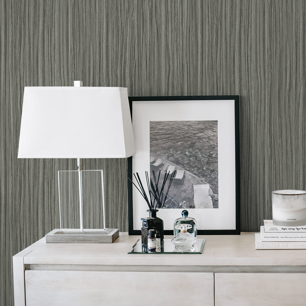
                  
                    CP91708 stria faux vinyl textured wallpaper accent from the A Lot More Textures collection by Seabrook Designs
                  
                