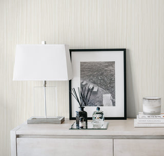 CP91710 stria faux vinyl textured wallpaper decor from the A Lot More Textures collection by Seabrook Designs