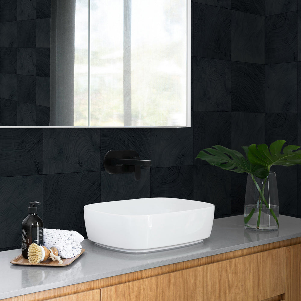 
                  
                    CP91902 faux wood embossed vinyl textured wallpaper bathroom from the A Lot More Textures collection by Seabrook Designs
                  
                
