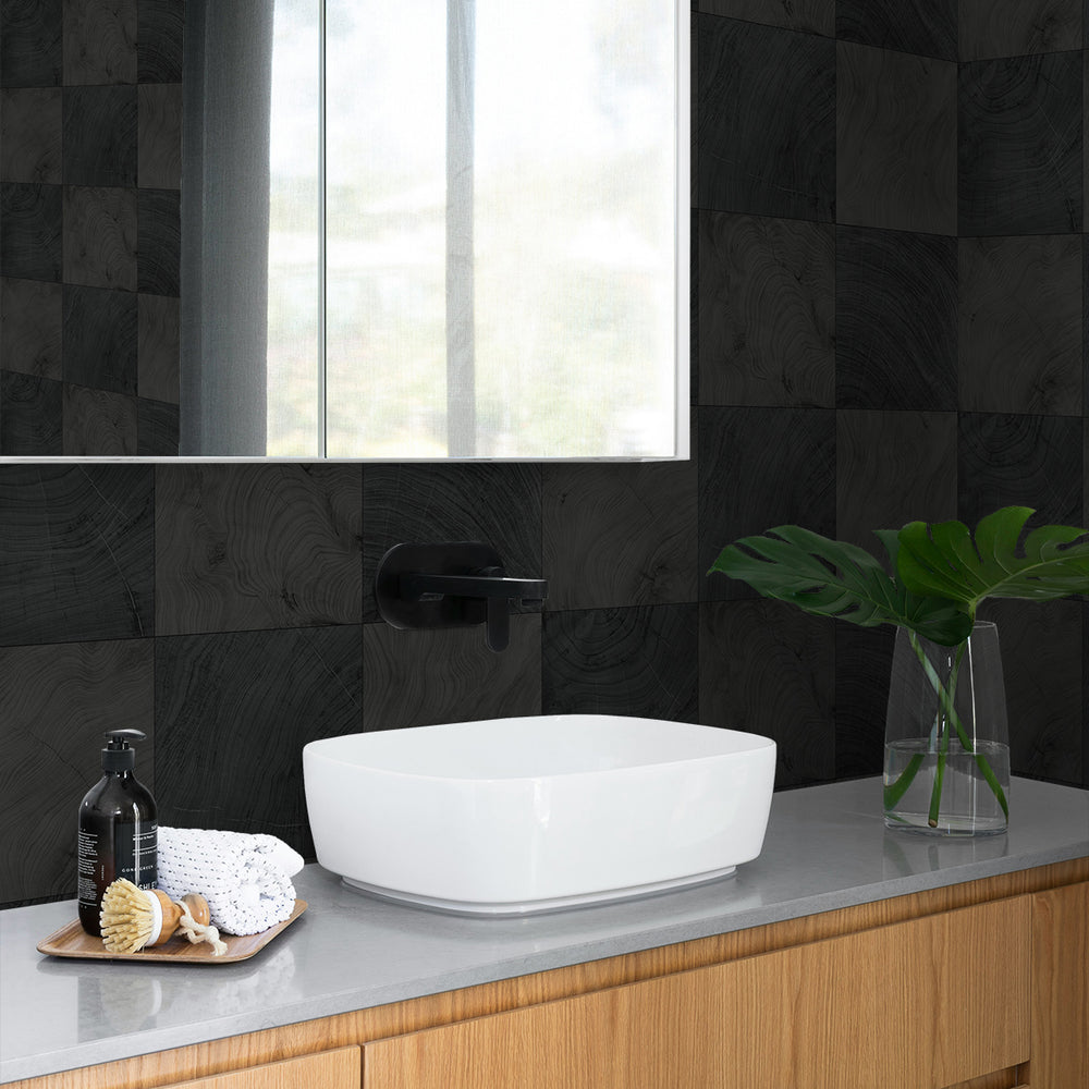 
                  
                    CP91910 faux wood embossed vinyl textured wallpaper bathroom from the A Lot More Textures collection by Seabrook Designs
                  
                